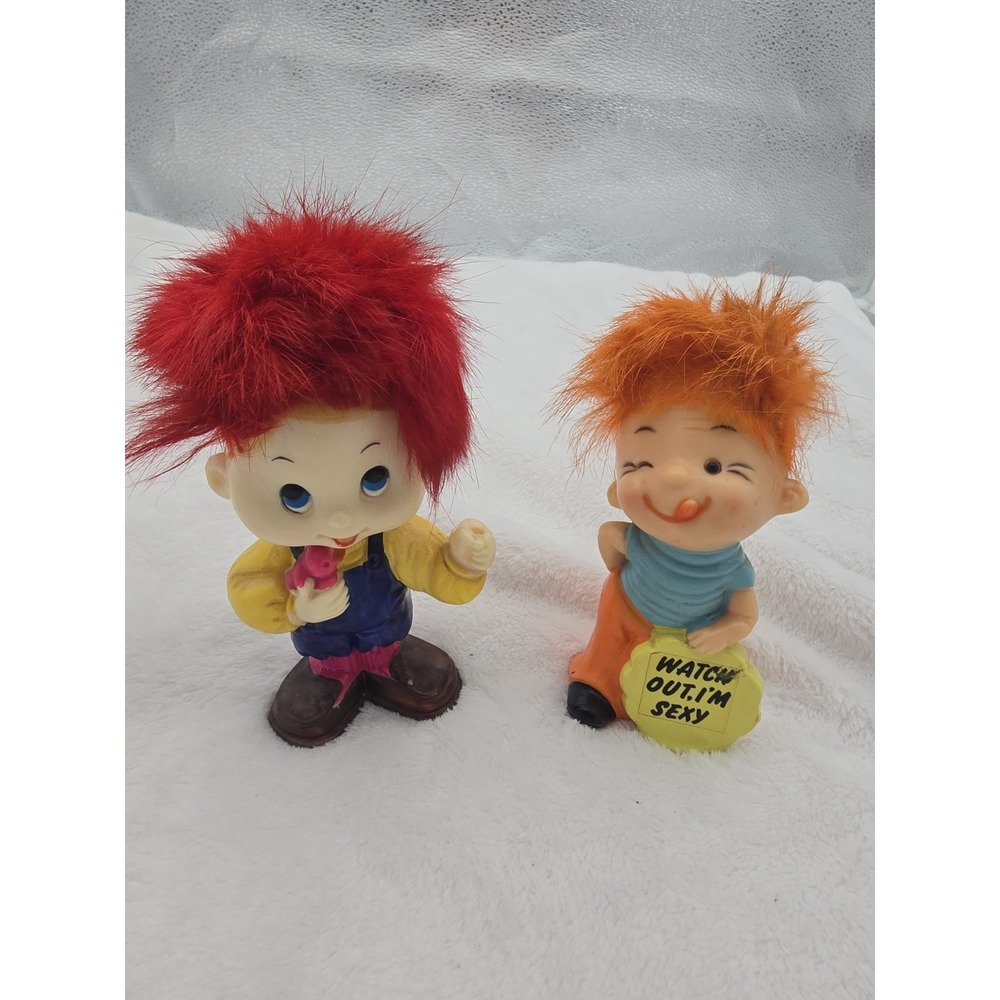 It's The Berries Vintage Hong Kong 1970 Russ Berrie Lot Of 2
